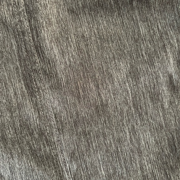 Prana Women's XS Summit Capri Crop Pants Charcoal Gray Space Dye Shirred Pockets - Picture 15 of 16